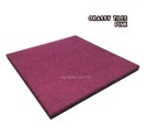 RUBBER SAFETY FLOORING GRASSY TILES (แผ่นยางกันกระแทก รุ่นเส้น) PINK SIZE 50x50x2.5CM WEIGHT 5KG 1Y.